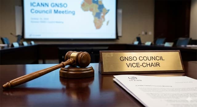 ICANN’s GNSO Council Elects GEFONA director Tomslin Samme-Nlar as Vice-Chair